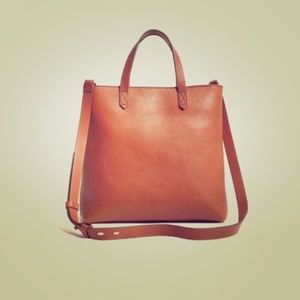 Madewell Zip Top Medium Transport Tote